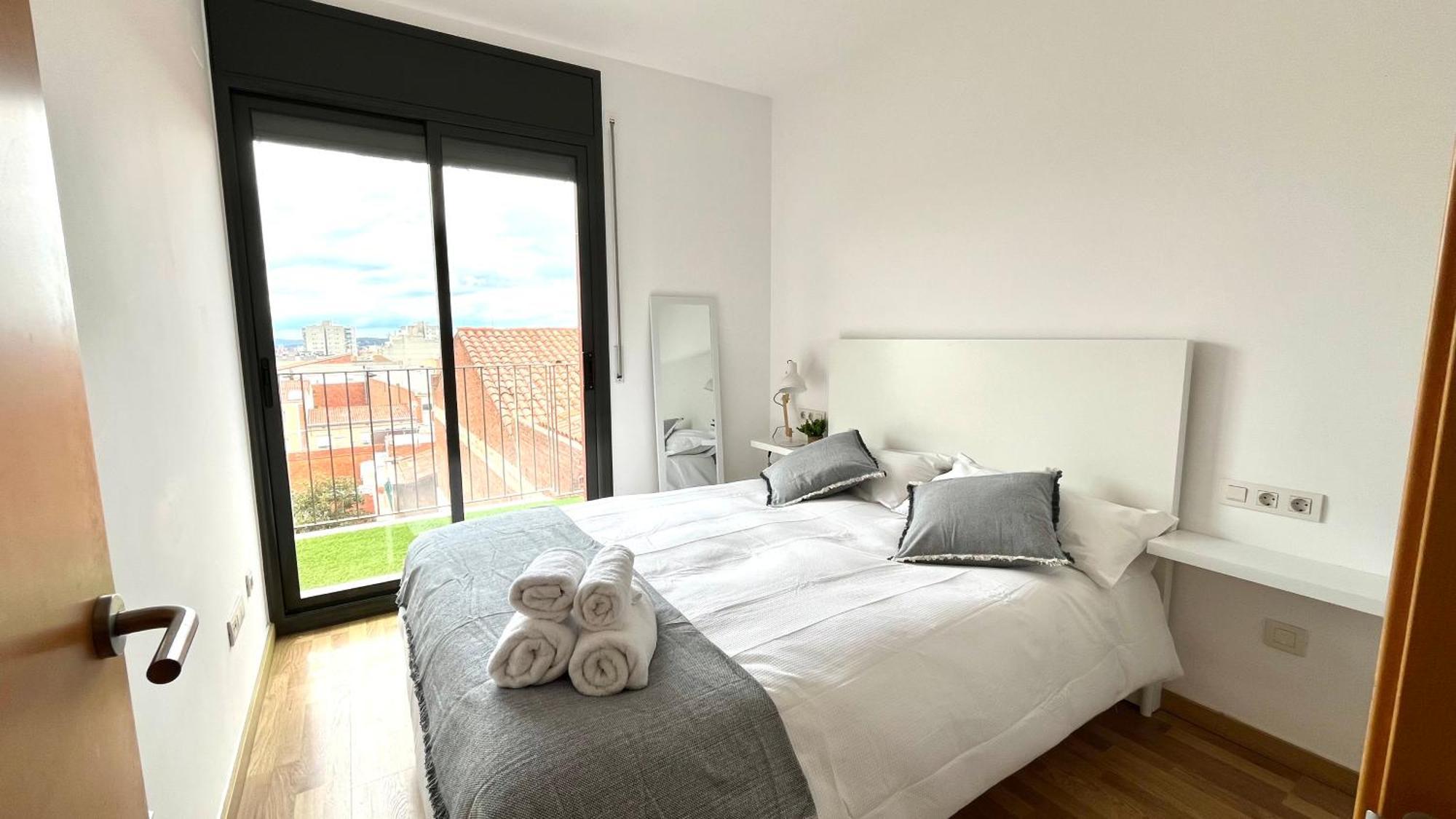 Apartamento Con Terraza By Prestigi Terrassa Zewnętrze zdjęcie